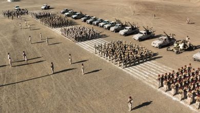 The Al-Razamat Axis launches the second phase of the training and combat year with a military parade and field messages.