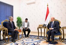The Chairman of the Leadership Council meets with the Head of the EU Mission for a farewell discussion.