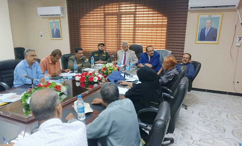 The Executive Committee of Lahij discusses tax reports and the province's preparations for the upcoming agricultural season.