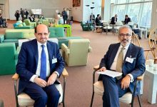 The Foreign Minister discusses enhancing and developing bilateral relations with his Portuguese counterpart.
