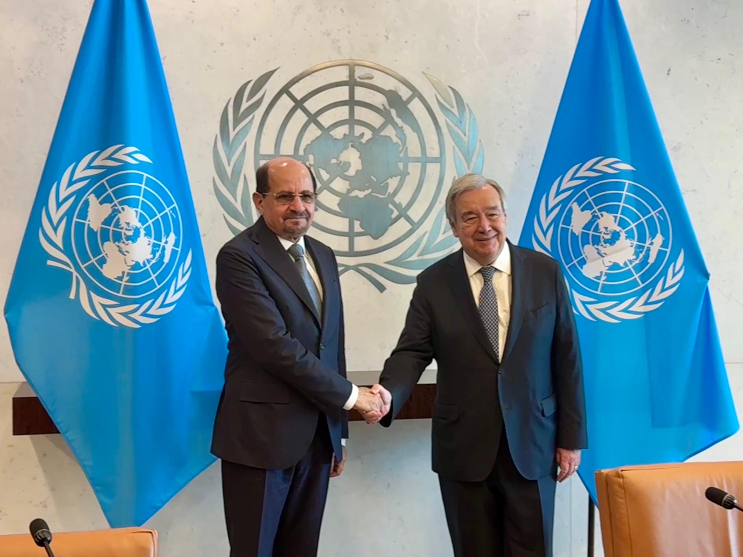 The Foreign Minister discusses the situation in Yemen with the UN Secretary-General.