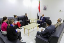 The Foreign Minister meets with the head of the European Union mission.