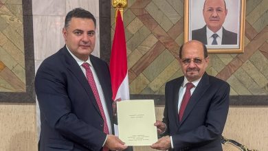 The Foreign Minister received a copy of the credentials from the Georgian ambassador.