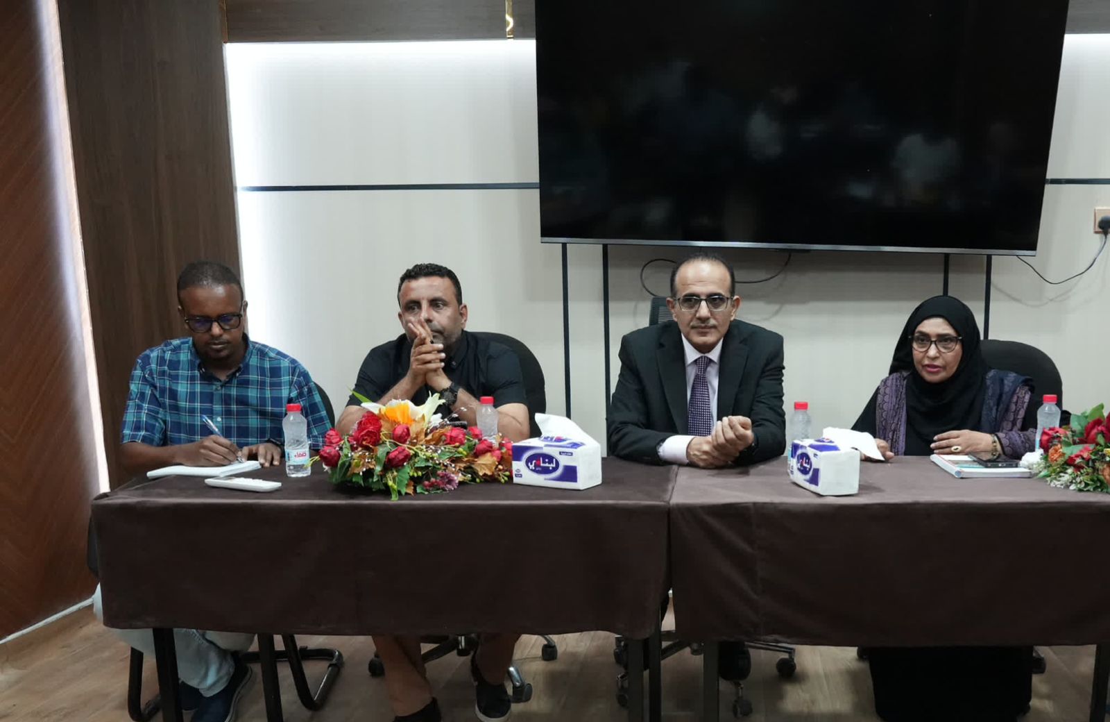 The Health Minister chaired a comprehensive meeting of the Social Behavior Change (SBC) group.