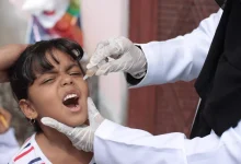 The Health Office in Marib announces a successful polio vaccination campaign, achieving a 105% coverage rate in the province.