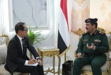 The Interior Minister discusses strengthening cooperation and supporting the security sector with the Japanese ambassador.