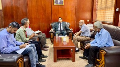 The Minister of Agriculture, Irrigation, and Fisheries discusses areas of collaboration with Mercy Corps.