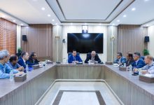 The Minister of Planning and Agriculture discusses the Rural Livelihoods Project with IFAD, FAO, and the Social Fund.