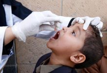 The Ministry of Health announces the successful completion of the first round of the emergency polio vaccination campaign.