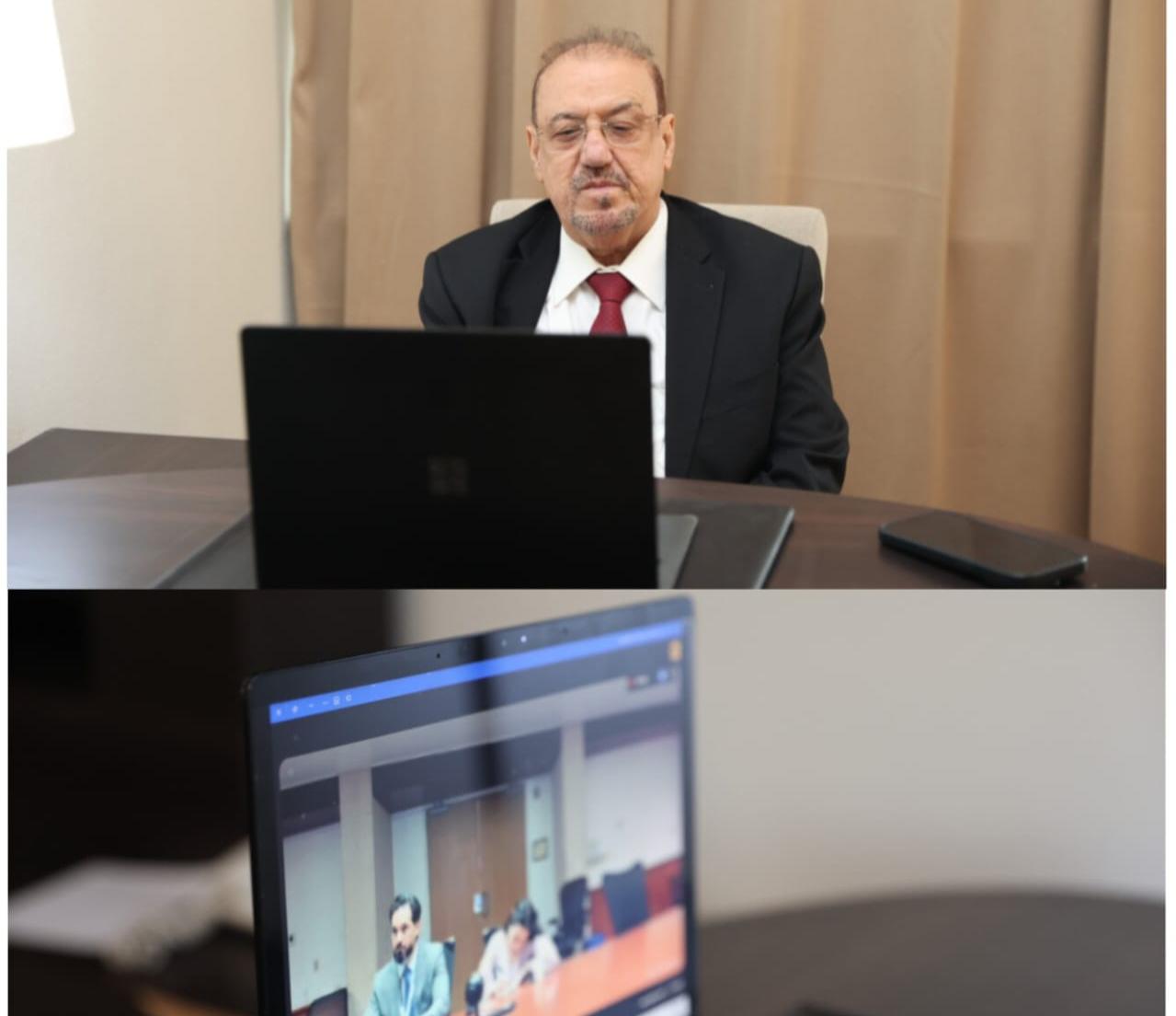 The Speaker of the House discusses national developments with the U.S. Chargé d'Affaires.