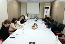 The Speaker of the House meets with several European Union ambassadors to discuss key diplomatic relations.