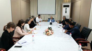 The Speaker of the House meets with several European Union ambassadors to discuss key diplomatic relations.