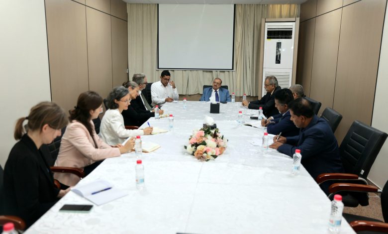 The Speaker of the House meets with several European Union ambassadors to discuss key diplomatic relations.