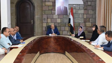 The Taiz governor discusses development and humanitarian interventions with the Swiss Agency for Development and Cooperation.