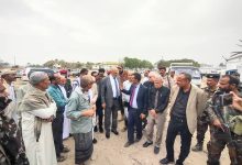 The Taiz governor launches the Al-Shibani Group's initiative to distribute drinking water in the city.