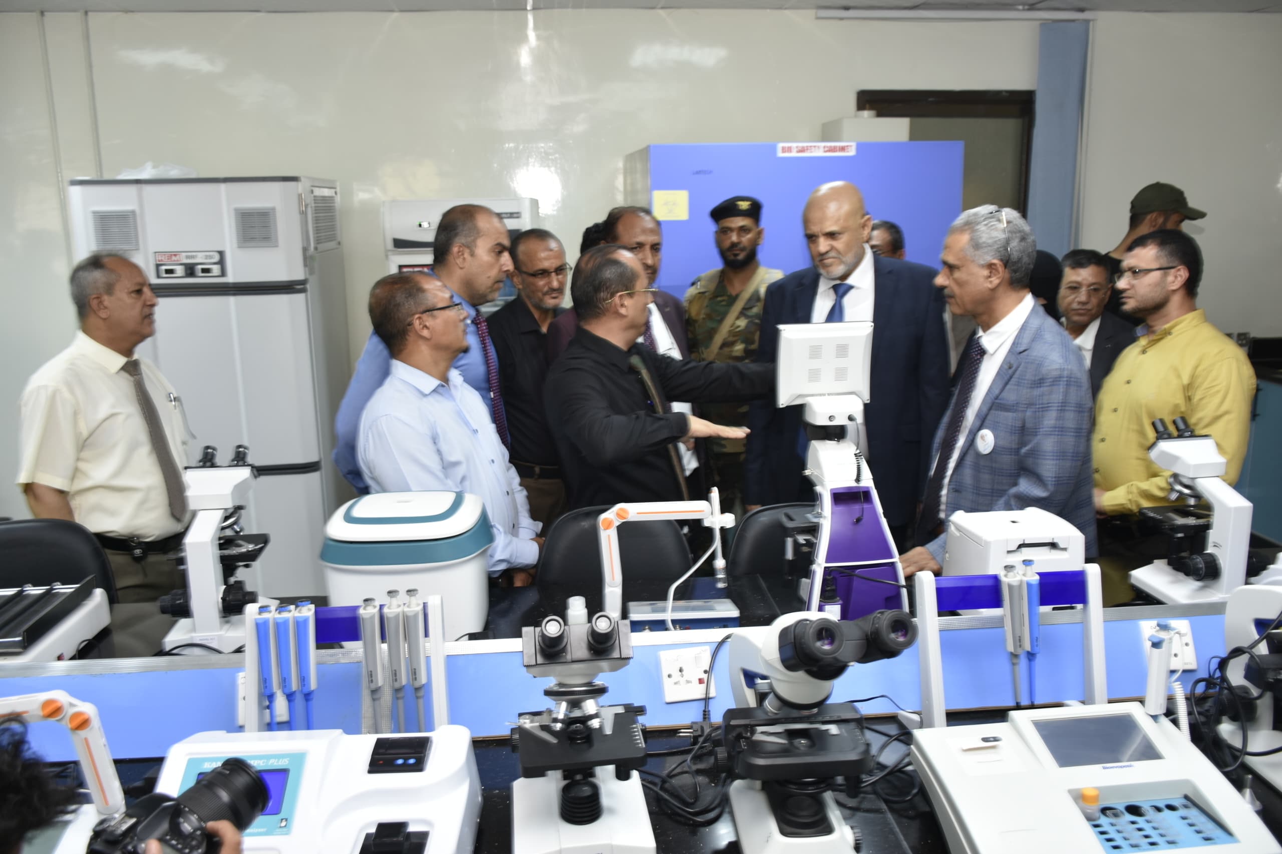 University of Taiz inaugurates medical and physiological skills labs, along with a graduate studies lab.