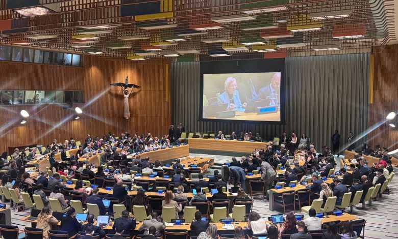 Yemen participates in the opening session of the international conference on resolving the Palestinian issue and implementing the two-state solution.