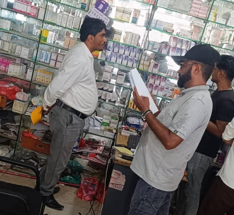 Regulatory campaign launched in Al Hudaydah pharmacies to enforce price controls following currency stabilization.