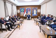 The Chairman of the Leadership Council meets with leaders of the National Coalition of political parties and components.