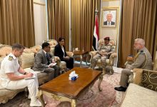 The Defense Minister discusses security and military developments with the British ambassador.