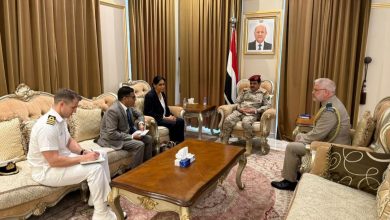 The Defense Minister discusses security and military developments with the British ambassador.