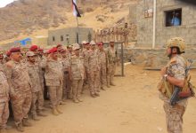The Defense Minister inspects the Sixth Military Region in Al-Jawf.