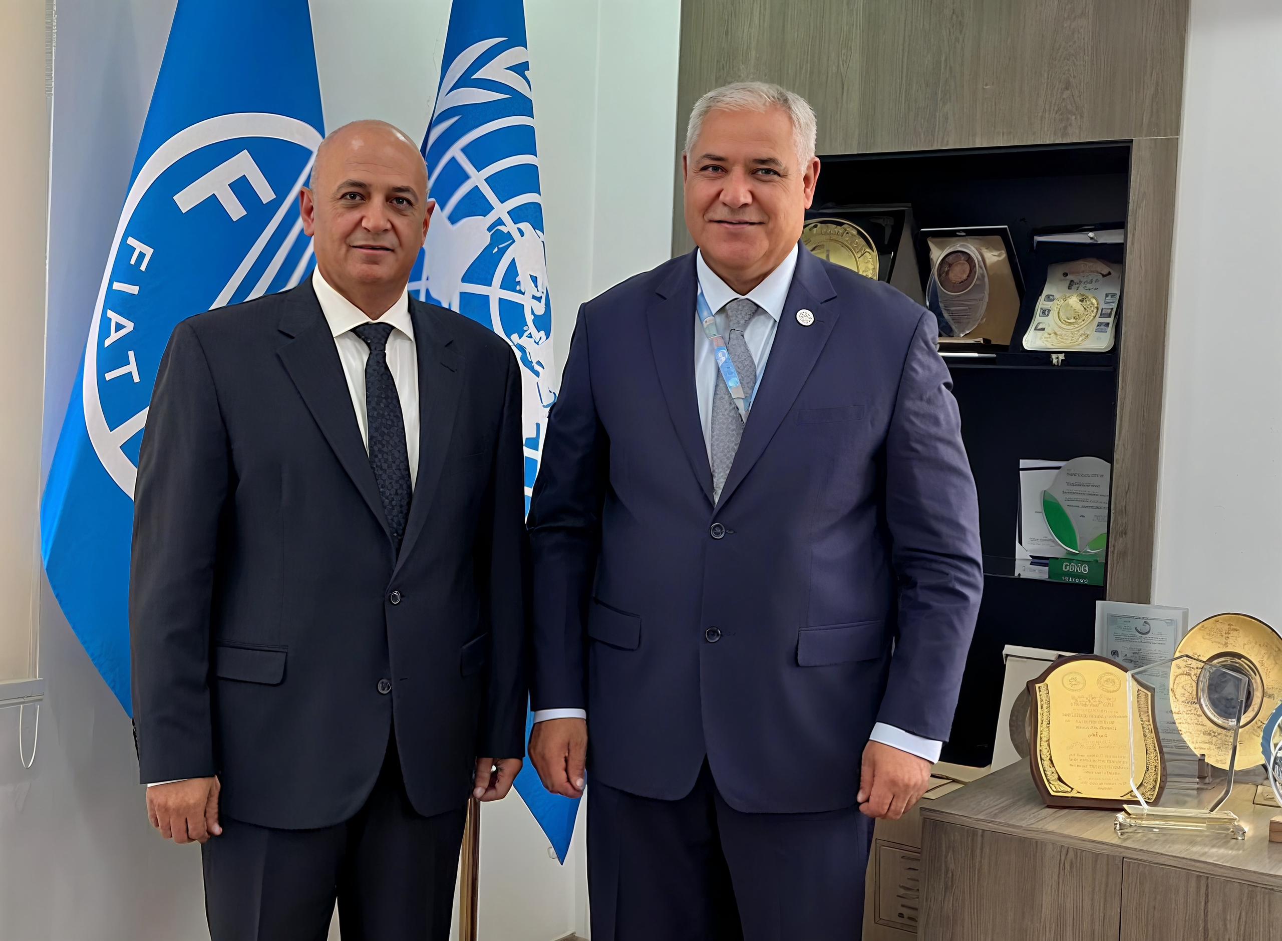 The Minister of Water and Environment discusses strengthening bilateral cooperation with the FAO.