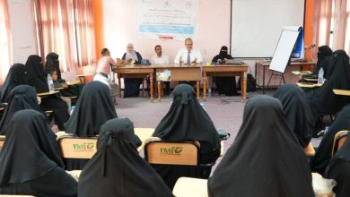 The Ministry of Health launches training courses for volunteers in Lahij as part of the "Immunization is Life" project.