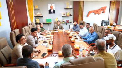 The State Minister and Governor of Aden discusses the progress of the price control campaign.