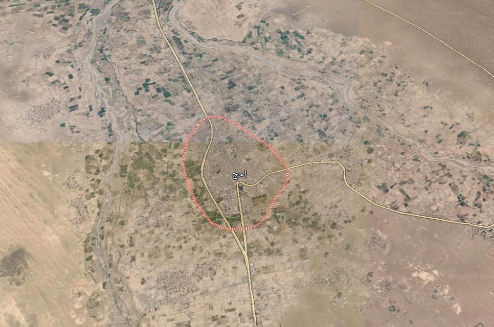 Houthi militia targets Al-Haid area in northern Lahij with mortar shells.