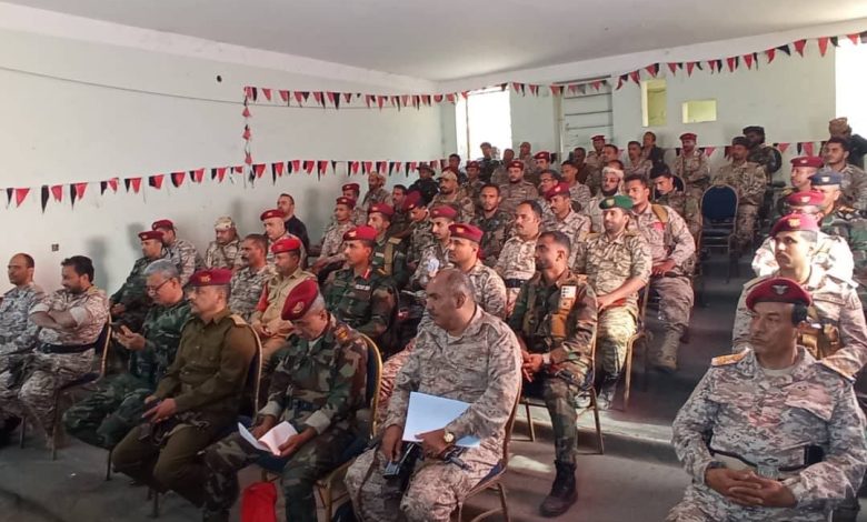 The Taiz axis launches the annual analysis for the 170th Air Defense Brigade.
