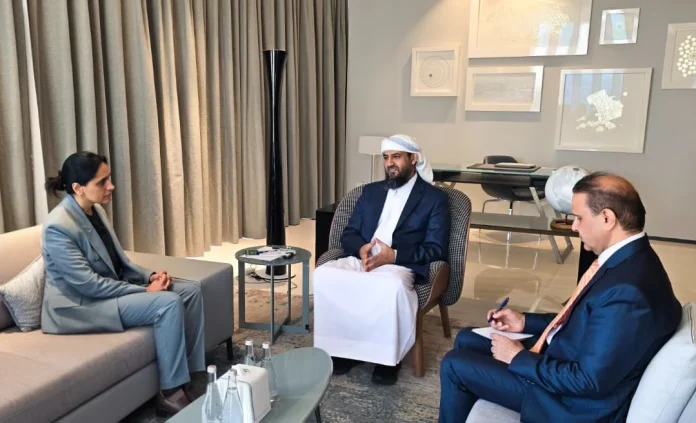 A member of the Presidential Leadership Council meets with the British ambassador, emphasizing the international community’s role in supporting comprehensive reforms.