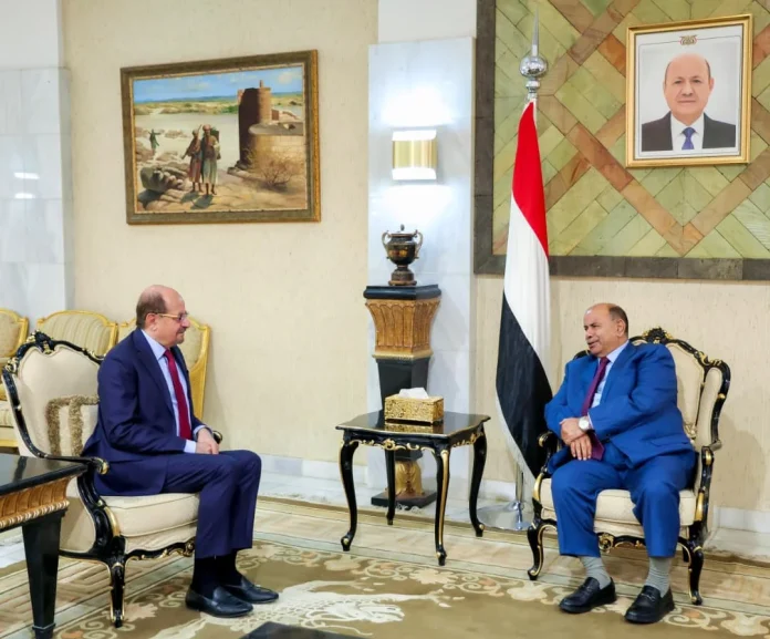 Council member Salem Al-Khanbashi meets with the Prime Minister to discuss upcoming phases and efforts to normalize life and enhance stability.