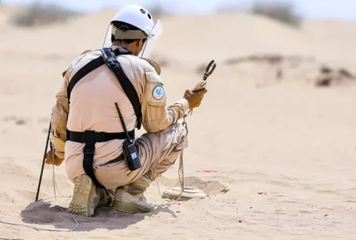 Masam neutralizes 1,531 landmines and unexploded ordnance in Mukalla.
