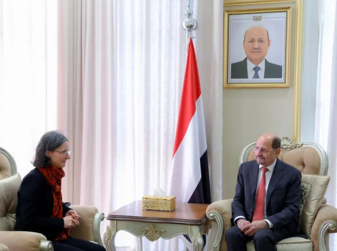 The Prime Minister discusses bilateral relations and the latest developments in Yemen with the French Ambassador.