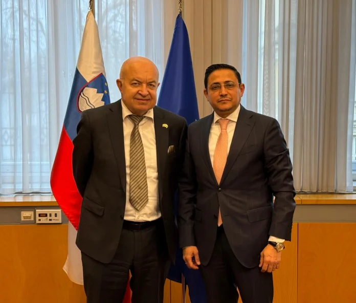 The Yemeni non-resident ambassador to Slovenia briefs the Slovenian Middle East director on the latest developments in Yemen.