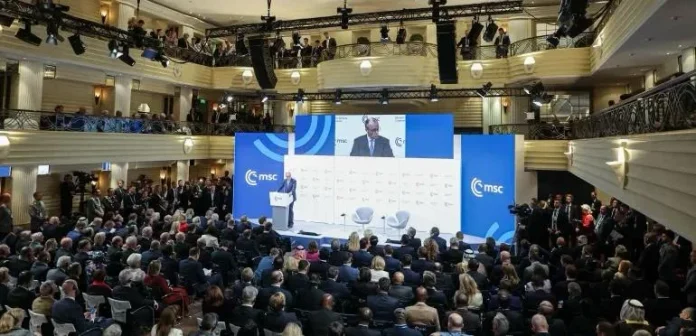 The Chairman of the Leadership Council participates in the opening session of the Munich International Security Conference.