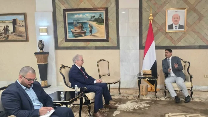 The Minister of Human Rights discusses support for national mechanisms and capacity building with the German ambassador.