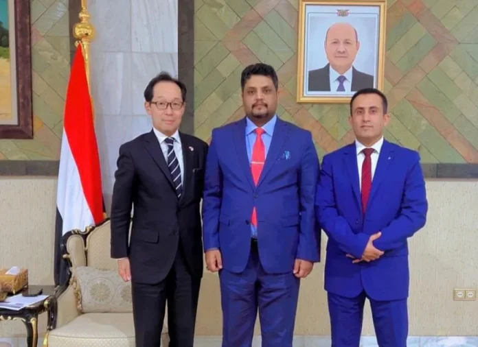 The Minister of Technical Education discusses enhancing cooperation and supporting institutes in liberated provinces with the Japanese ambassador.